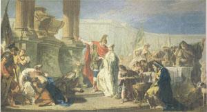 Polyxenes Sacrificing to the Gods of Achilles (mk05), PITTONI, Giambattista